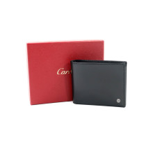 Cartier Portafoglio Pelle Spazzolata Nera