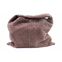 Bottega Veneta Brown Suede Hobo