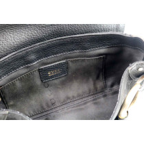 Gucci Horsebit Chain GG Nera