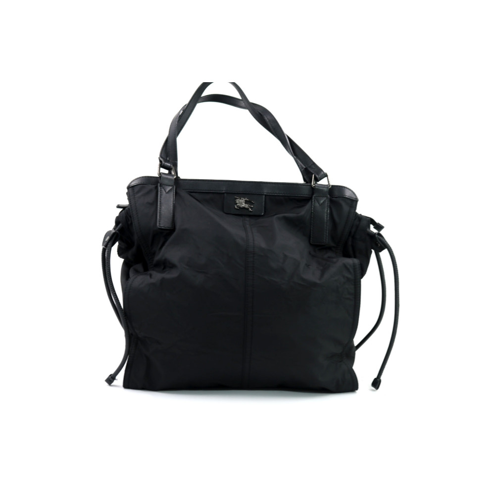 Burberry Shopping Tela Nera