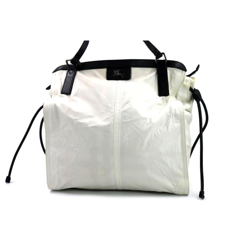 Burberry Shopping Tela Bianca