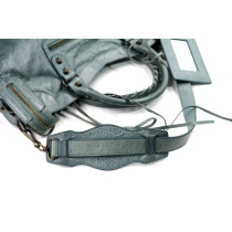 Balenciaga City Pelle Blu