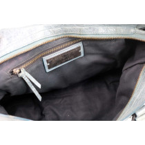 Balenciaga City Pelle Blu