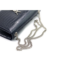 Saint Laurent Kate Pelle Blu