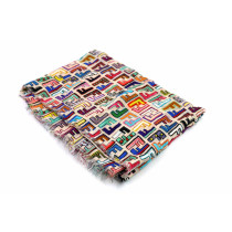 Fendi Stola Modal e Cashmere Multicolor