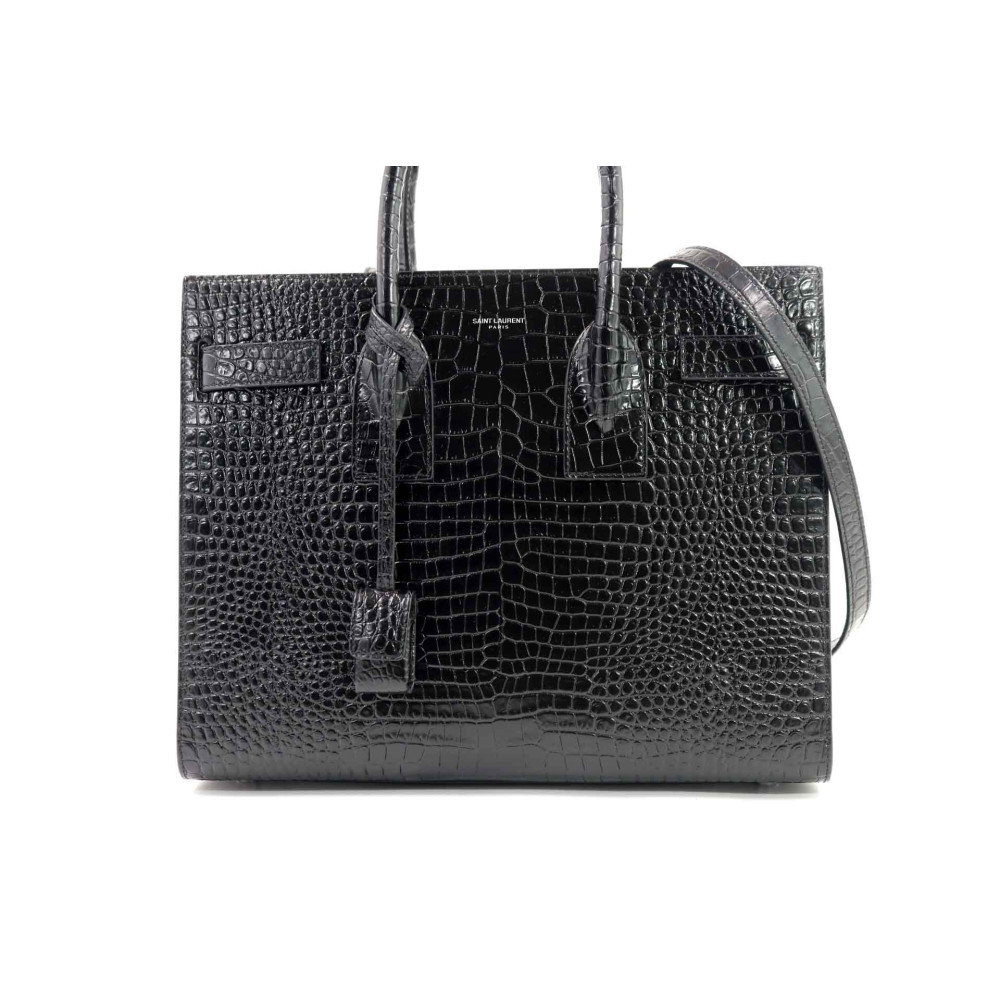 Saint Laurent Sac de Jour Pelle Nera