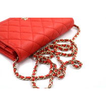 Chanel Woc Pelle Rossa