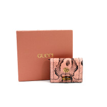 Gucci Portafoglio Pitone Rosa