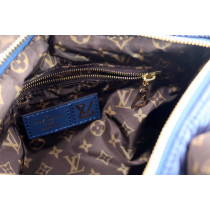Louis Vuitton Speedy Bando Nylon Blu