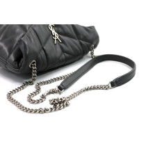 Saint Laurent Puffer Toy Pelle Grigia