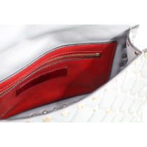 Valentino Spike Pelle Grigia