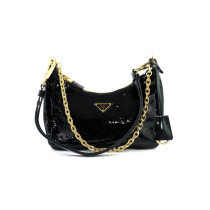 Prada Re Edition Paillettes Nero