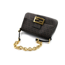 Fendi Mama Baguette Mini PVC Marrone