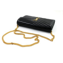 Saint Laurent Pochette Cassandre Pelle Nera