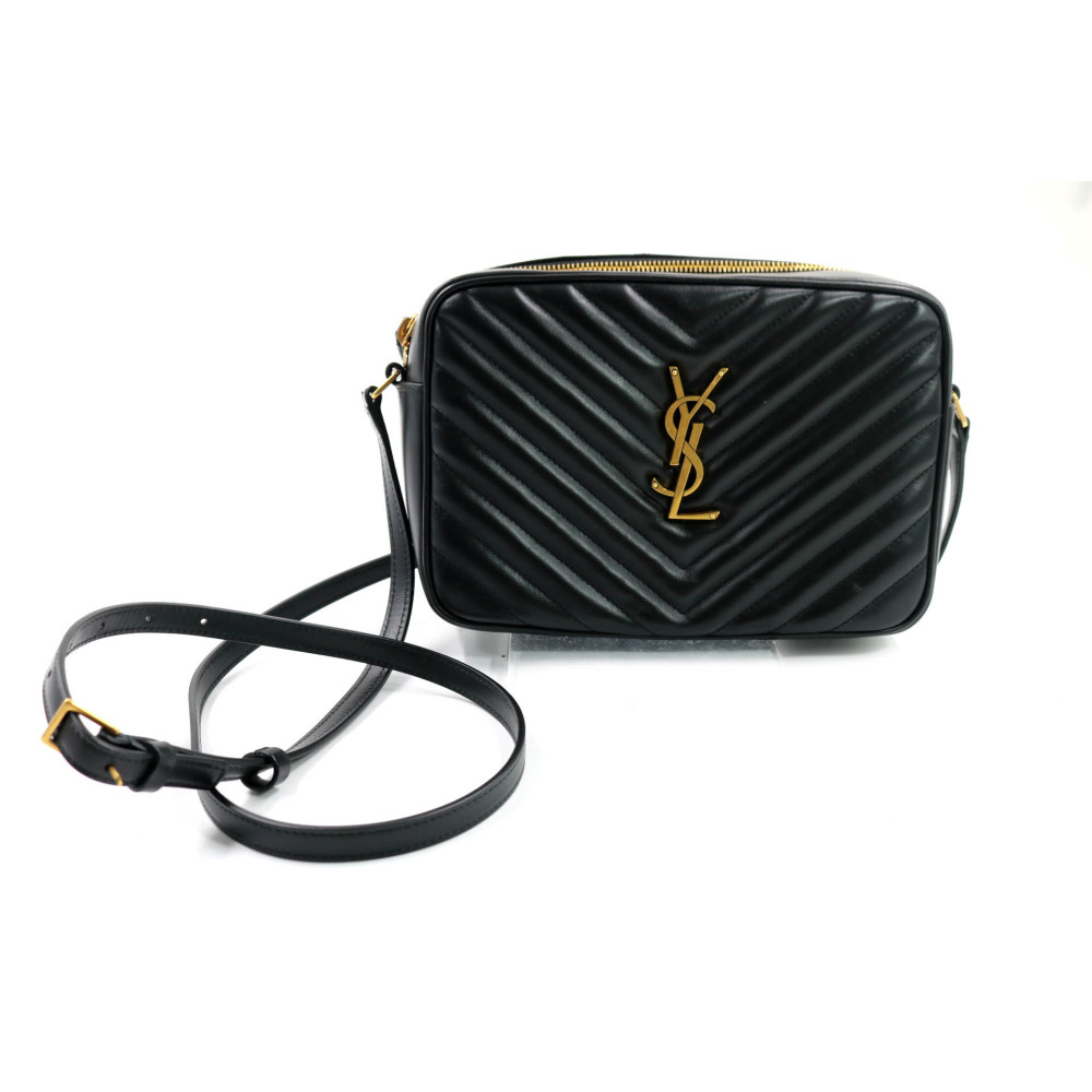 Saint Laurent Camera Bag Lou Pelle Nera