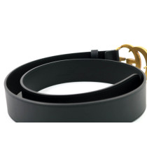 Gucci Cintura Marmont Pelle Nera