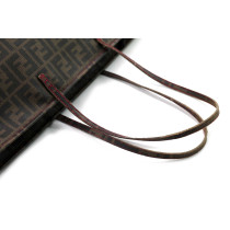 Fendi Shopping Roll Bag Zucca Marrone