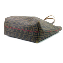 Fendi Shopping Roll Bag Zucca Marrone