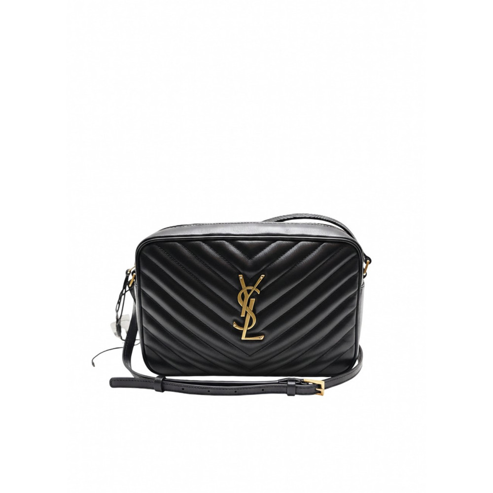 Saint Laurent Camera Bag Lou Pelle Nera