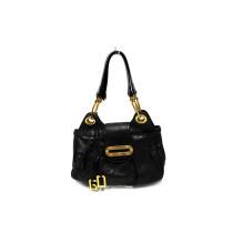 Dolce & Gabbana Black Leather Shopping Bag