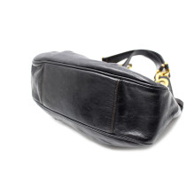 Dolce & Gabbana Shoppingtasche Schwarzes Leder