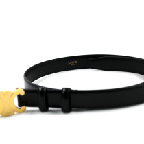 Celine Cintura Triomphe Pelle Nera