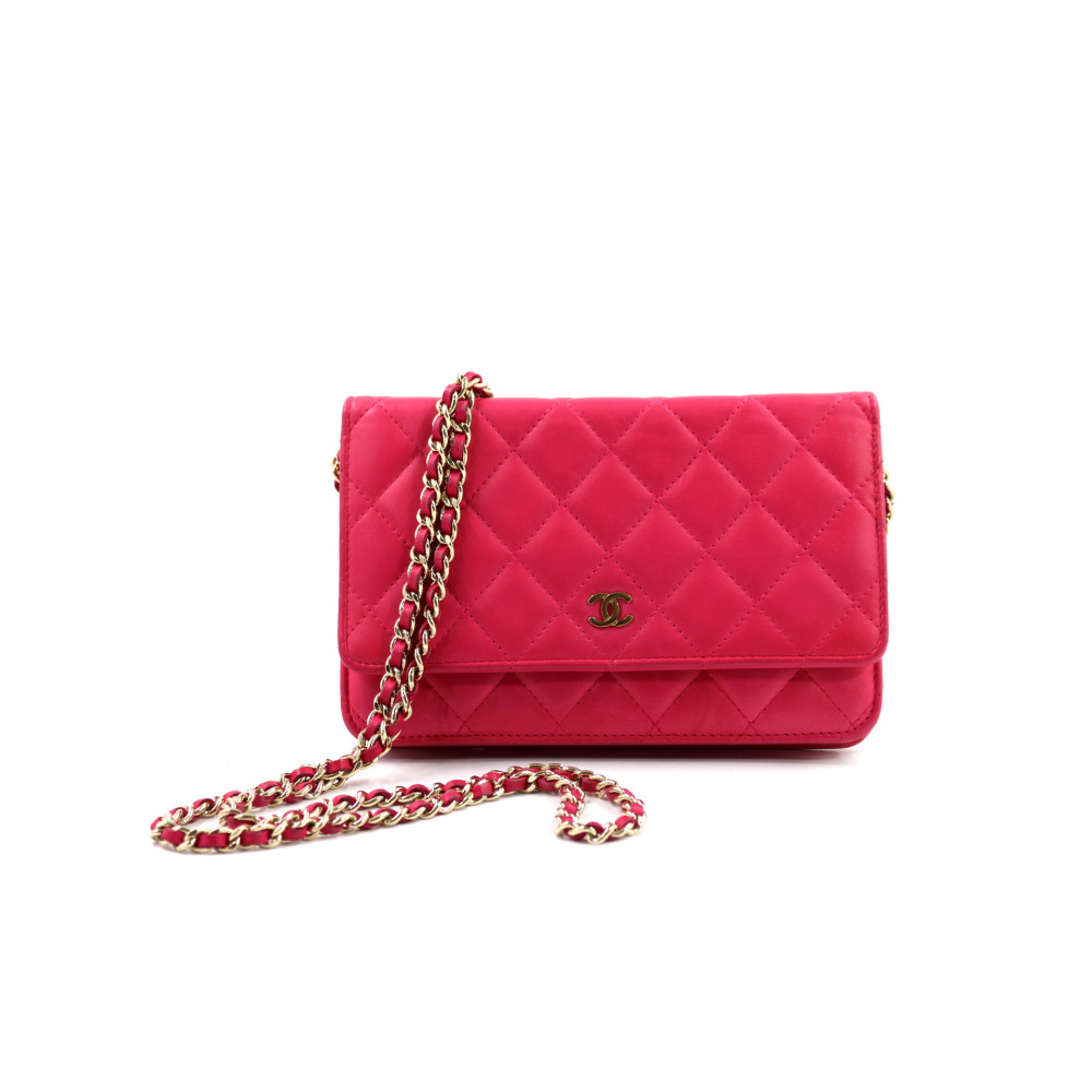 Chanel Woc Pelle Fucsia