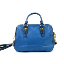 Miu Miu Bowling Leder Blau