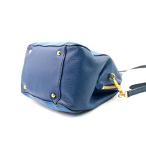 Miu Miu Bowling Pelle Blu