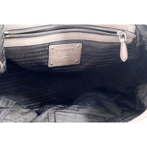 Prada Shopping Pelle Grigio Sfumato