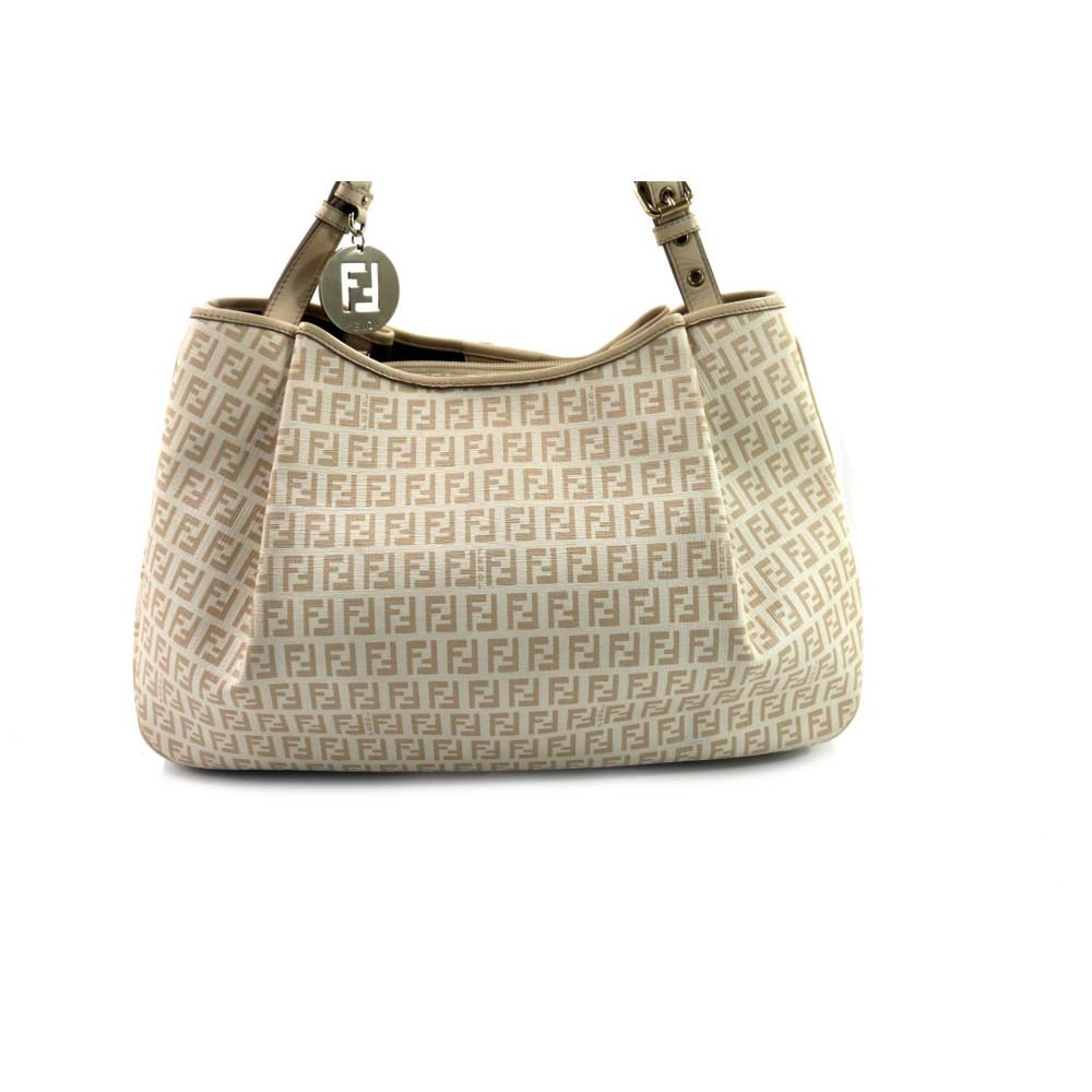 Fendi Shopping Tessuto Beige