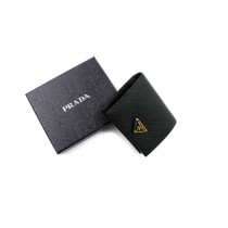 Prada Portafoglio Pelle Nera