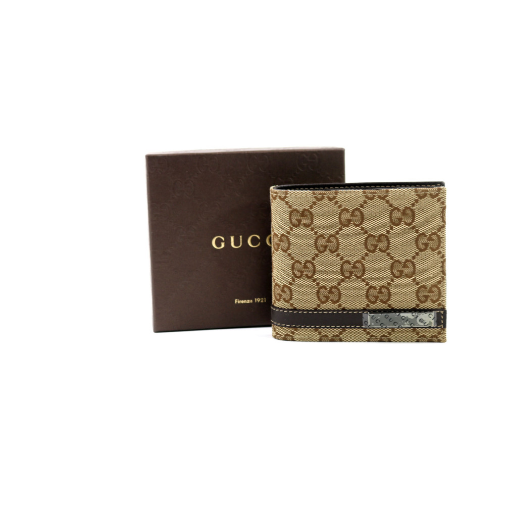 Portefeuille Gucci GG Beige