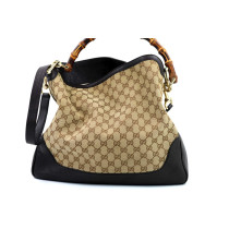Gucci Hobo Bamboo GG Beige