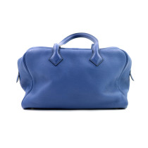 Hermes Victoria Pelle Blu