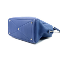 Hermes Victoria Pelle Blu