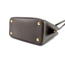 Prada Galleria Small Pelle Saffiano Coffee