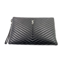 Saint Laurent Pochette Cassandre Pelle Nera