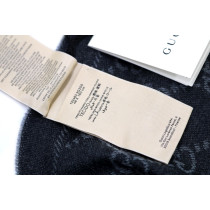 Gucci Sciarpa Lana Grigio Antracite