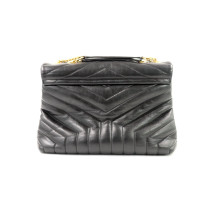 Saint Laurent Lou Lou Media Pelle Nera