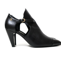 Chanel Stivaletti Pelle Nero