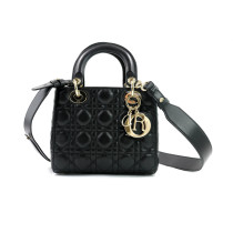 Dior Lady Dior Small Pelle Nera