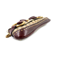 Gucci Horsebit Chain GG Marrone