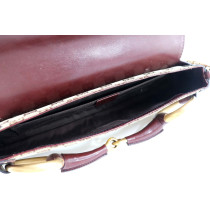 Gucci Horsebit Chain GG Marrone