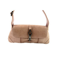 Gucci Horsebit Chain Rosa Leder