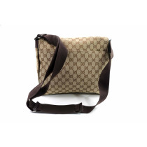 Gucci Messenger Flap GG Beige