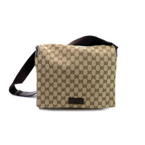 Gucci Messenger Flap GG Beige