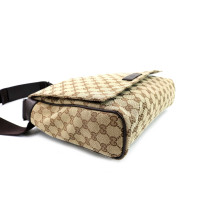 Gucci Messenger Flap GG Beige