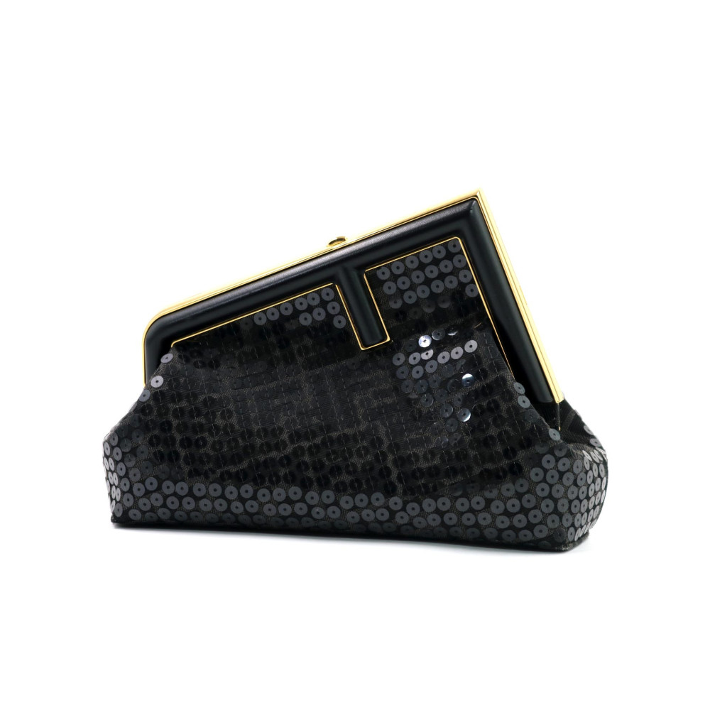 Fendi First Paillettes e Pelle Nera