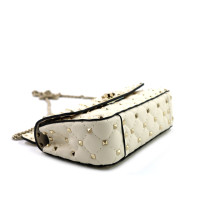 Valentino Spike Small Pelle Light Ivory